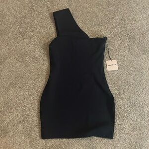 Navy cocktail dress